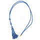 Pectoral cross cord, light blue s5