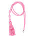 Pink cord for bishop's pectoral cross with passementerie trim thread s1