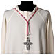 Mauve cord for bishop's pectoral cross with passementerie trim thread s2
