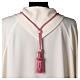 Mauve cord for bishop's pectoral cross with passementerie trim thread s4