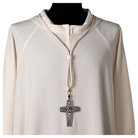 Cream cord for bishop's pectoral cross with passementerie trim thread