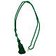Mint green cord for bishop's pectoral cross with passementerie trim thread s5