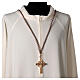 Cordón episcopal cruz pectoral violeta oro s2