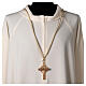 Cream and gold cord for bishop's pectoral cross with Solomon's knot s2