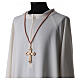 Cord for bishop's pectoral cross, mauve and gold s2