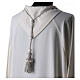 Clergy cord for bishop pectoral cross in silver color s3