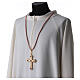 Bishop's pectoral cross with Solomon's knot rose gold s2