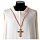 Bishop's pectoral cross with Solomon's knot rose gold s2