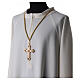 Cord for bishop's pectoral cross with Solomon's knot, plain gold s2