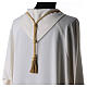 Cord for bishop's pectoral cross with Solomon's knot, plain gold s3