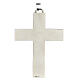 Croce pettorale ''Tronco Ulivo'' 10x10 cm argento 925 s4