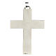 Krzyż pektoralny 'Pień drzewa oliwnego' 10x10 cm, srebro 925 s4