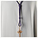 Cordón episcopal para cruz pectoral violeta s2