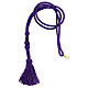 Purple Bishop's cord for pectoral cross s1