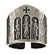 Bishop's ring adjustable Pope Paul VI in 925 silver s2