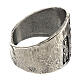 Bishop's ring adjustable Pope Paul VI in 925 silver s4