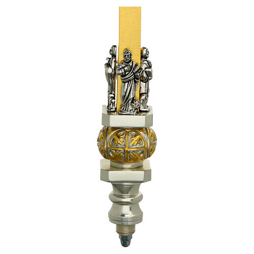 Golden brass pastoral staff 8