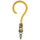 Golden brass pastoral staff s5