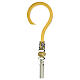Golden Brass Pastoral Staff s1