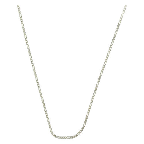 925 silver chain Figaro style, 90 cm 1