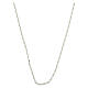 Figaro alternated chain in 925 sterling silver, 35 in s1