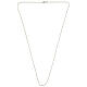 Alternate Figaro Chain in 925 Silver, 80 cm s3