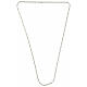 Catena vescovo argento 925 Figaro 90 cm s3