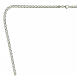 Corrente episcopal malha marine prata 925 85 cm s2