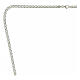 Catena vescovile 95 cm maglia marina argento 925 s2