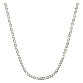 Catena grumetta 95 cm argento 925 larghezza 4 mm