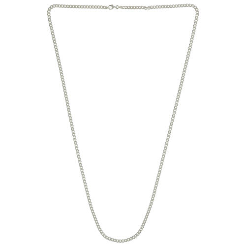 Grumetta chain, 95 cm, 925 silver, 4 mm width. 3