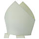 Mitre blanche simple franges or Vebi Confezioni s2