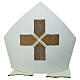 Mitre with golden trim cross by Vebi Confezioni s3