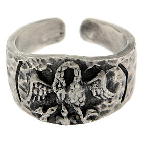 Anillo Pelícano plateado 925