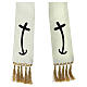 Ivory mitre with official Latin logo ofJubilee 2025, case included s6
