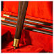 Modern wooden Sierra pastoral staff with double finish metal s4