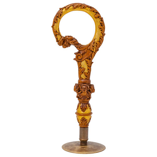 Pastorale Angeli legno intagliato foglia oro 1