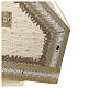Mitria tessuto lana e lurex ricami oro Gamma s6
