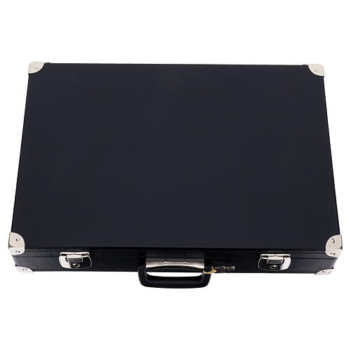 Bishop Staff Faith, Hope, Charity in Hand-Hammered Lost-Wax Cast 13