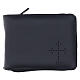 Case in genuine leather with cross and white linen corporal, 3x4x1.2 in s1