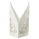 Ivory Mitre with Gold Floral Embroidery s5