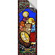 Vitrophanie Nativité, 10.5x30 cm s2