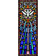 Vetrofania Spirito Santo 10,5X30 cm s1