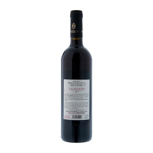 Vinho tinto Toscana 2015 Abadia Monte Oliveto 750 ml 2