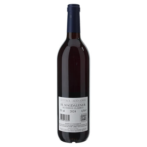 Wino S. Maddalena DOC 2019 Abbazia Muri Gries 750 ml 2