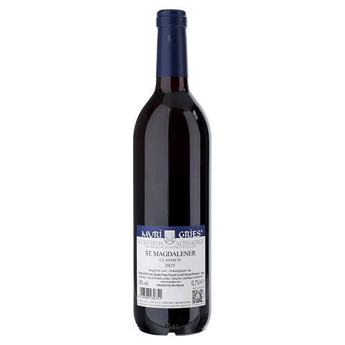 Wino S. Maddalena DOC 2025 Abbazia Muri Gries 750 ml 3