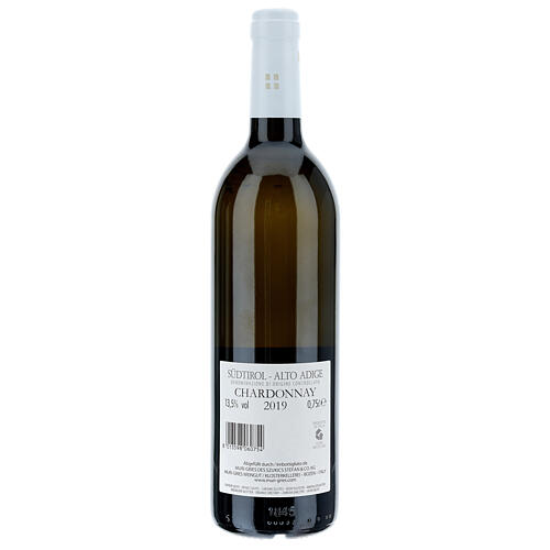 Chardonnay DOC 2019 wine Muri Gries Abbey 2