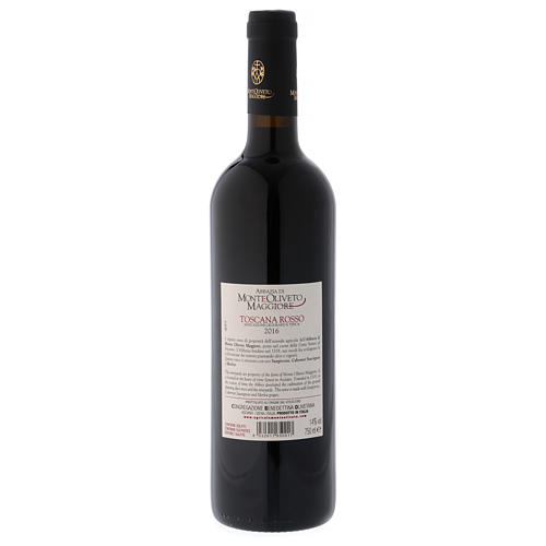 Tuscany red wine 2016 Monte Oliveto Abbey 750 ml 2