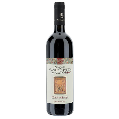 Vin de Toscane rouge 2017 Abbaye Monte Oliveto 750 ml 1