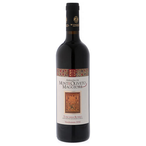 Tuscany red wine 2016 Monte Oliveto Abbey 750 ml 1